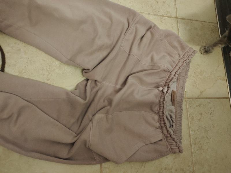HARLOW HIGH RISE FLEECE JOGGER - CLEARANCE - Customer Photo From Adrienne W.