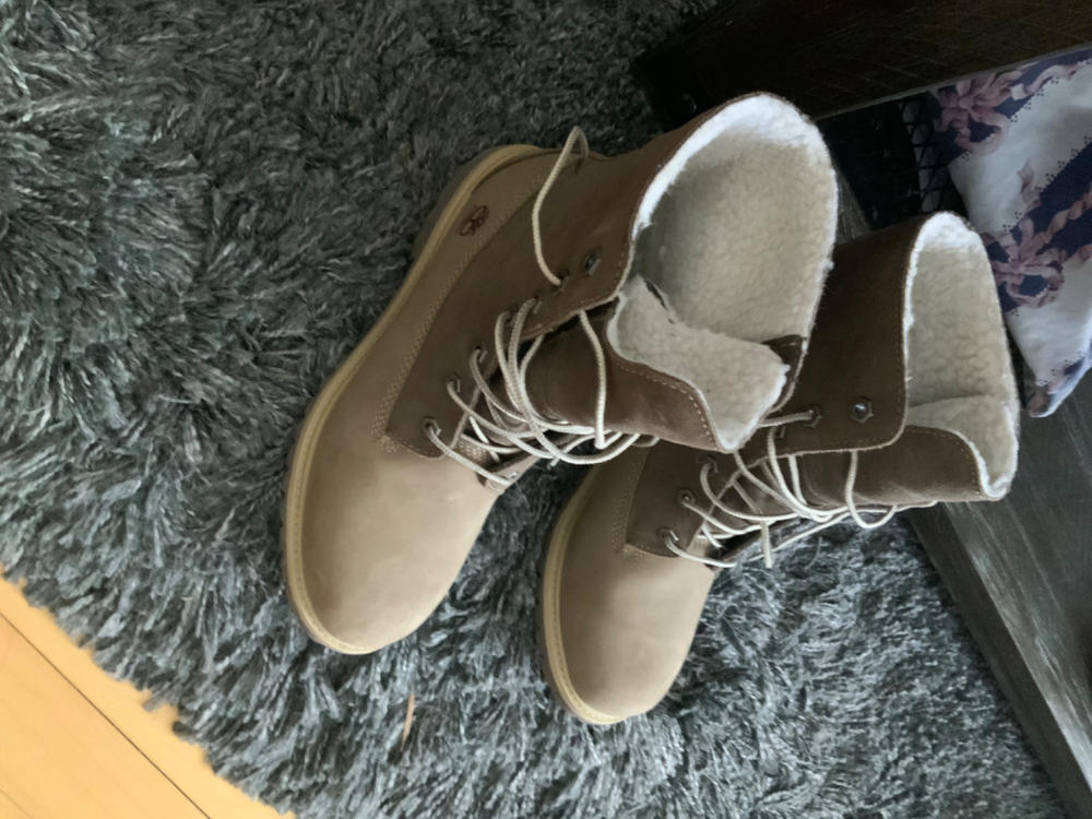 WOMENS TIMBERLAND AUTHENTIC TEDDY FOLD WATERPROOF BOOT - Customer Photo From Tammy McLaughlin