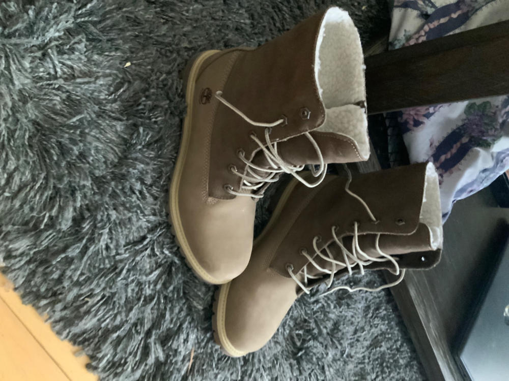 WOMENS TIMBERLAND AUTHENTIC TEDDY FOLD WATERPROOF BOOT - Customer Photo From Tammy McLaughlin