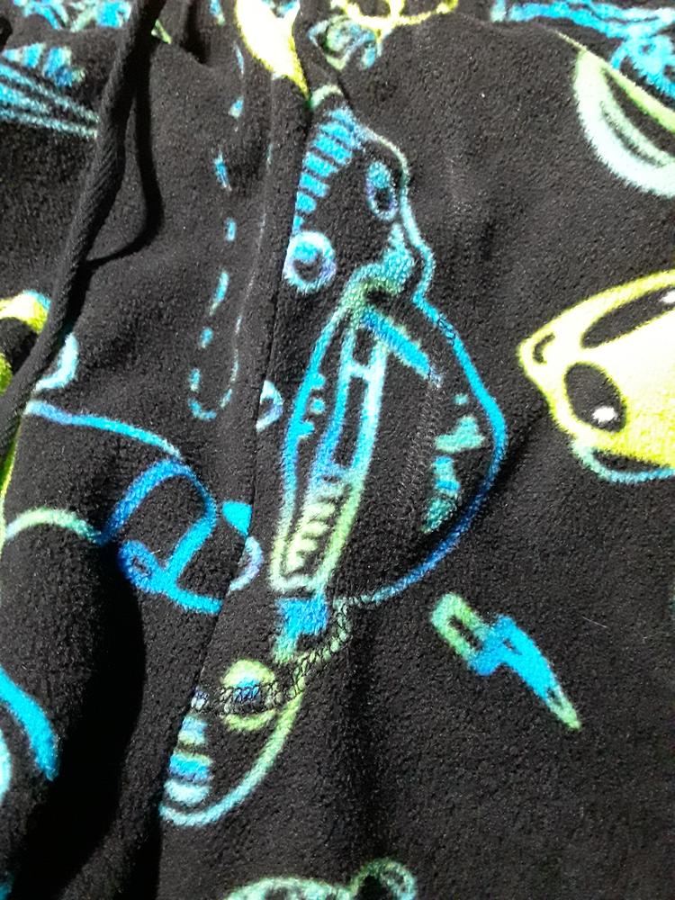 KOZIES PRINTED POLAR PANT - ALIEN - CLEARANCE - Customer Photo From cote pierre-antoine