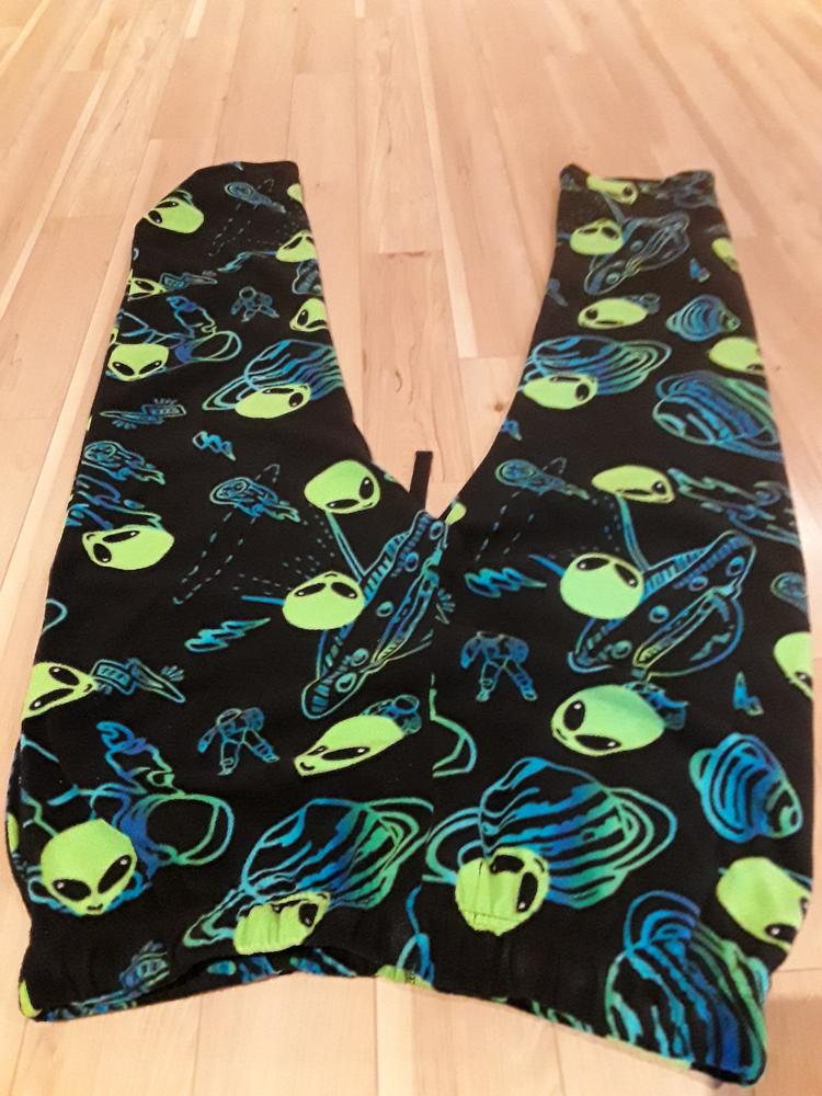KOZIES PRINTED POLAR PANT - ALIEN - CLEARANCE - Customer Photo From P-A
