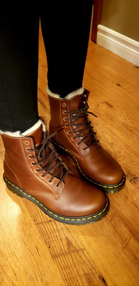 WOMENS DR MARTENS 1460 SERENA BOOT - Customer Photo From Jessica B.