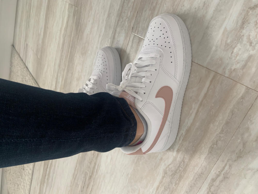 WOMENS NIKE COURT VISION LO NEXT NATURE SNEAKER - Customer Photo From Alicia C.