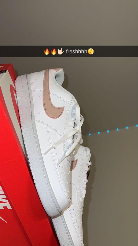 WOMENS NIKE COURT VISION LO NEXT NATURE SNEAKER - Customer Photo From Mariah M.