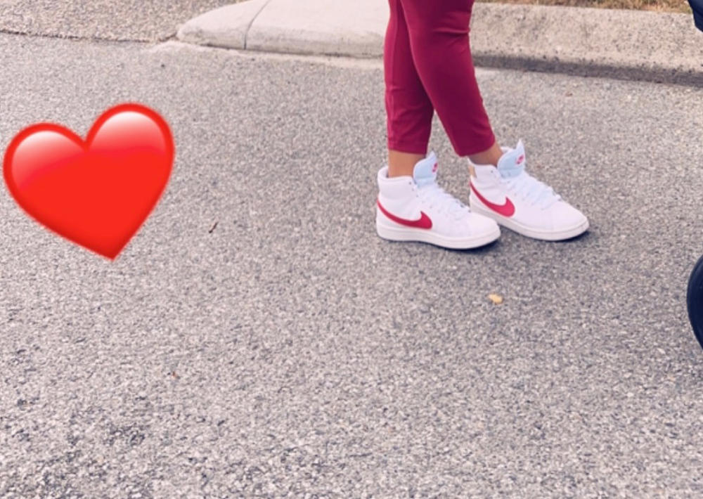 WOMENS NIKE COURT ROYALE 2 MID - Customer Photo From Ashima A.