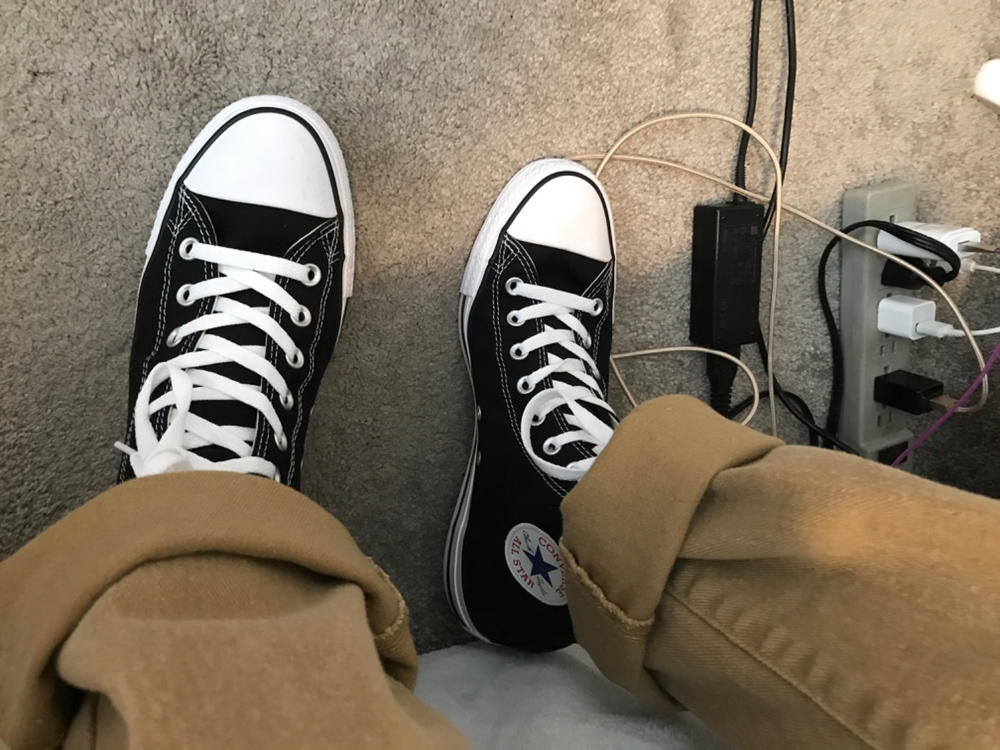 MENS CONVERSE CTAS HIGH TOP CANVAS SHOES - Customer Photo From Kennedy S.