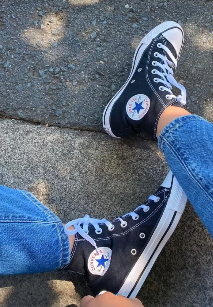 MENS CONVERSE CTAS HIGH TOP CANVAS SHOES - Customer Photo From Sophie C.