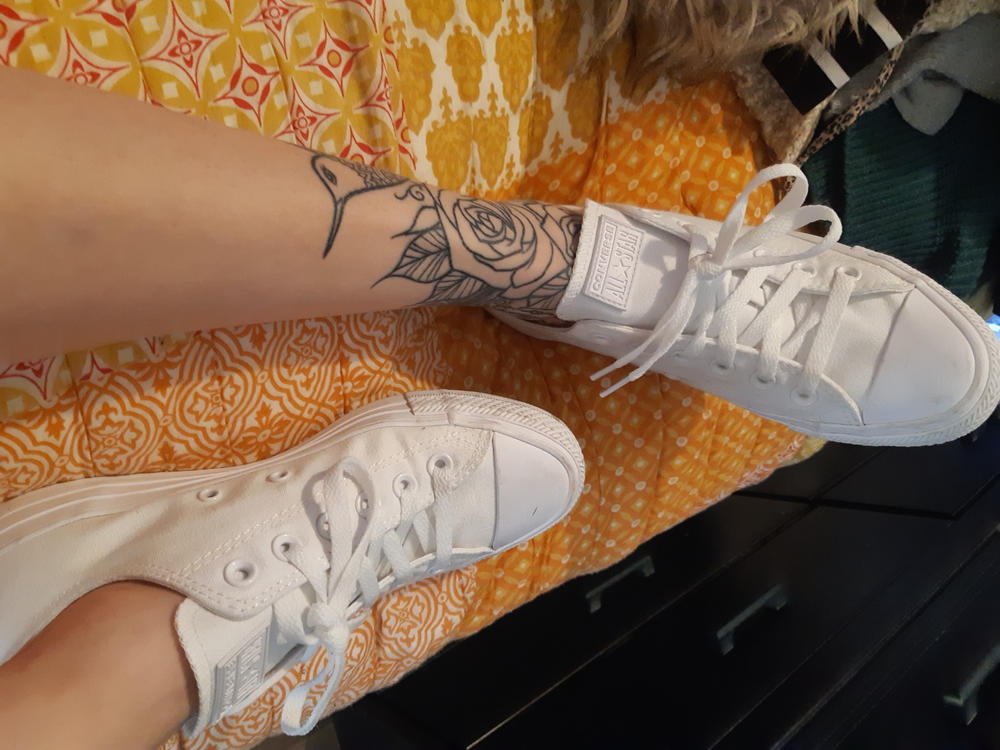WOMENS CONVERSE CHUCK TAYLORS OX CORE CANVAS SHOES - Customer Photo From Melissa M.