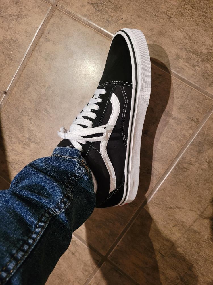 WOMENS VANS OLD SKOOL CANVAS SHOES - Customer Photo From Isabelle