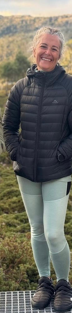 Olympus Merino Base Layer 1/2 Zip Long Sleeve - Glacier / Dew / Black - Customer Photo From Sherilee Littler