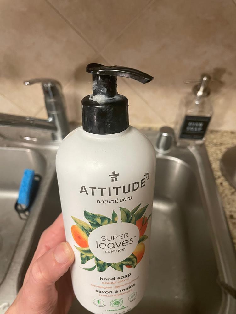 Attitude Super Leaves Orange Hand Soap - Ecco Verde Online Shop
