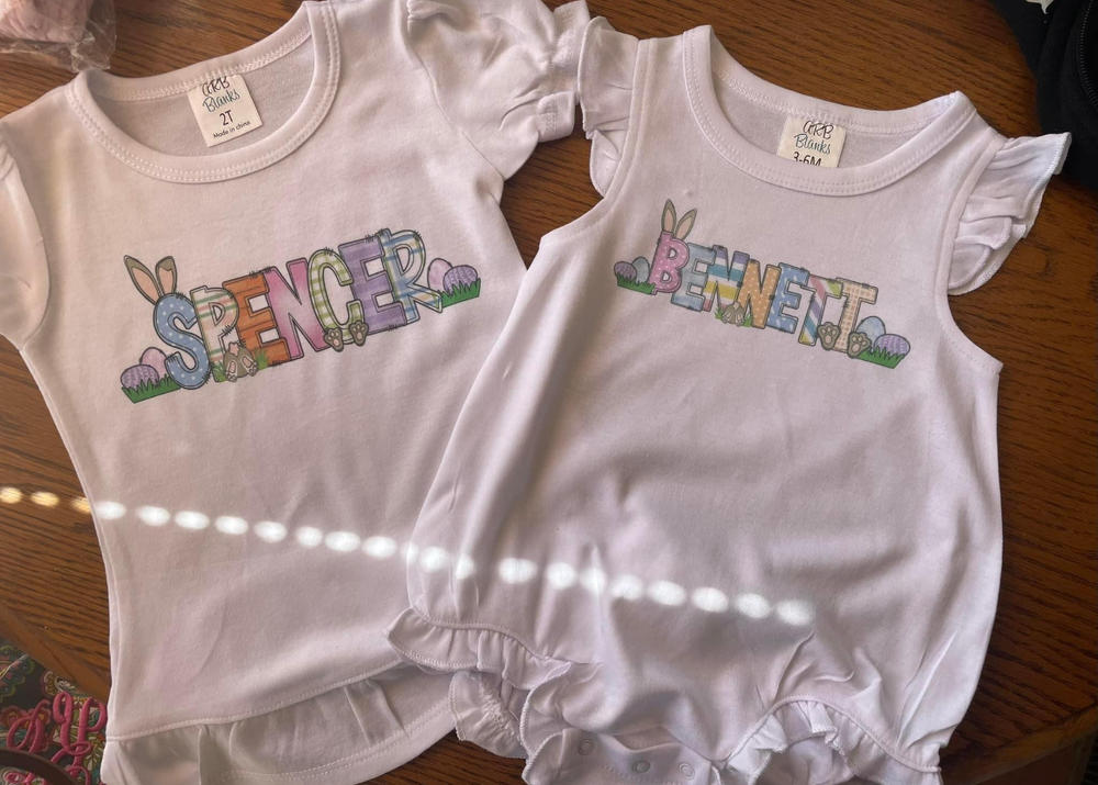 Sublimation Baby Bubbles - Customer Photo From Morgan