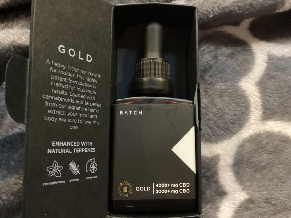 Gold Reserve Blend - Customer Photo From Valerie Meredith