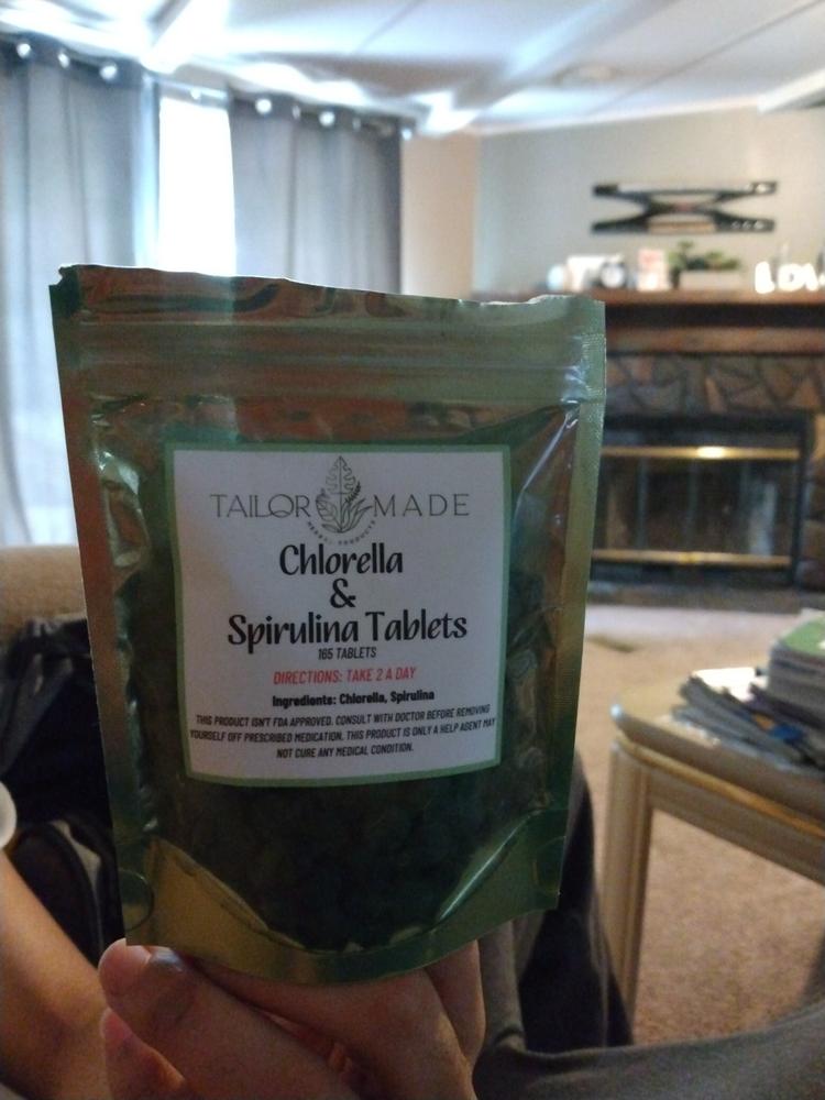 Chlorella And Spirulina - Customer Photo From Tiffany Watson