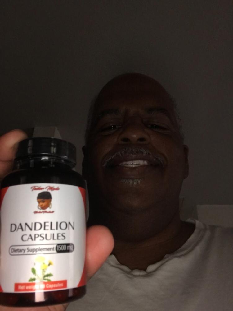 Dandelion Root Capsules - Customer Photo From Jerry G.