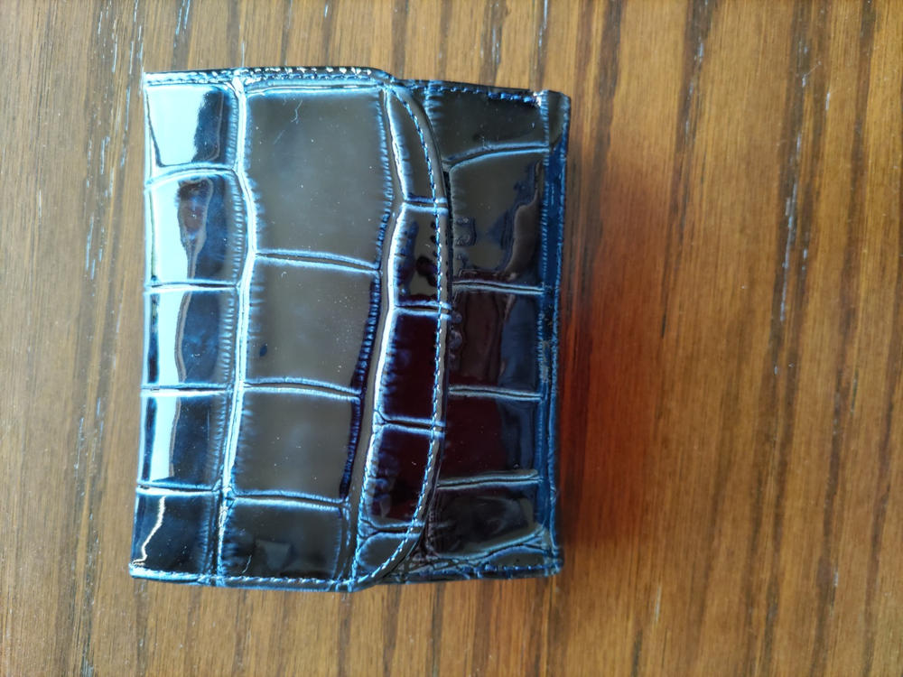 Lux croco ラックスクロコ 二つ折り財布 - Customer Photo From Anonymous