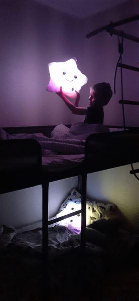 Official GlowPal™ Star Plush Pillow - Customer Photo From Tessa