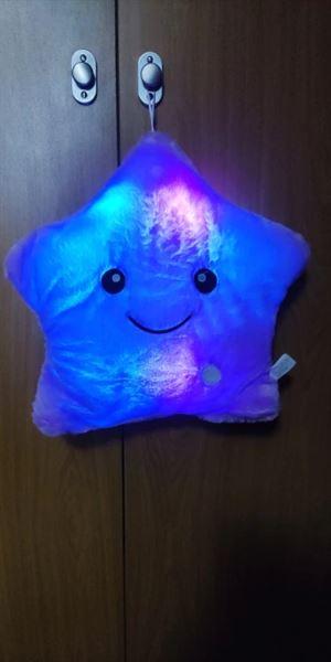 Official GlowPal™ Star Plush Pillow - Customer Photo From Rose MChollister