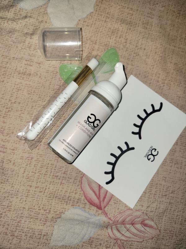 Wash and Wink™ - Eyelash Shampoo + Conditioner - Customer Photo From Anonymous