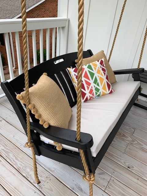HOT Wooden Swing Rope Hanging Swing Porch Swing Rope