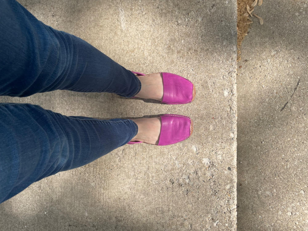 Purple classic flats - Customer Photo From Eileen Sweeney