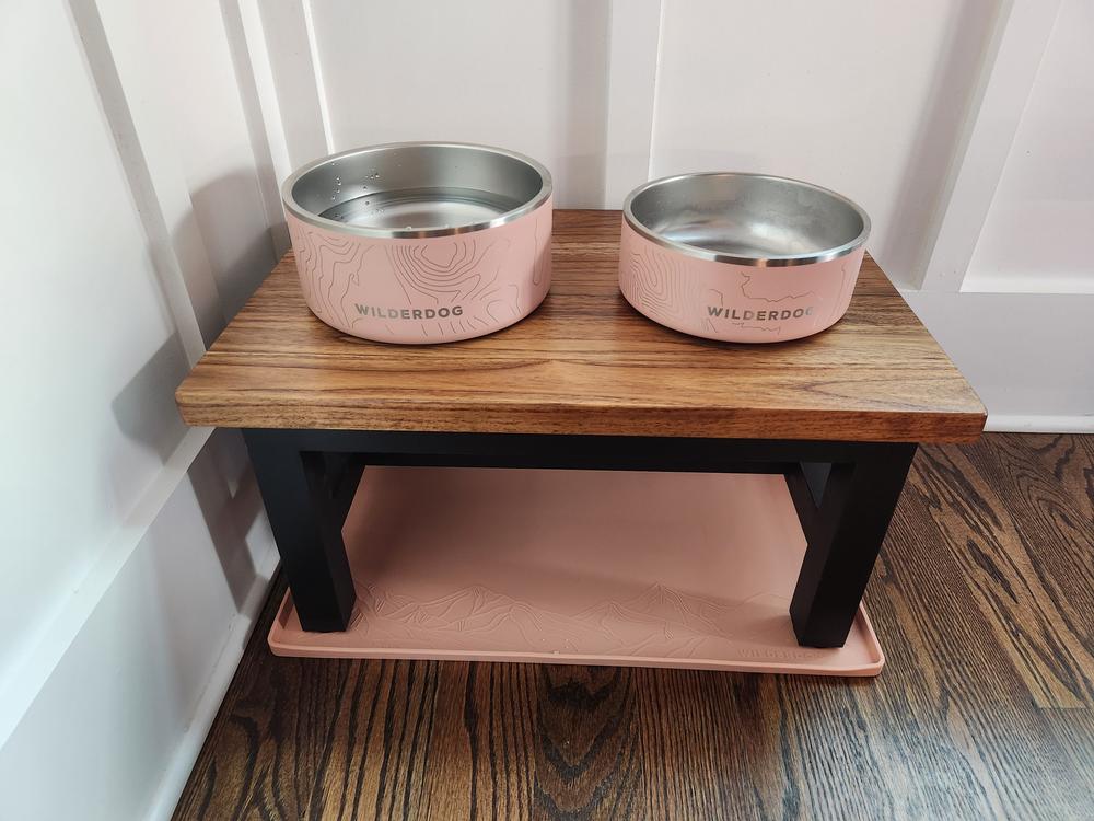 Stainless Steel Dog Bowl - Customer Photo From Leah Wise