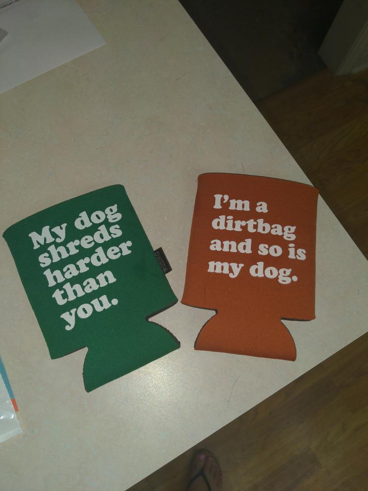 Party Dog Koozies - Customer Photo From Savanah