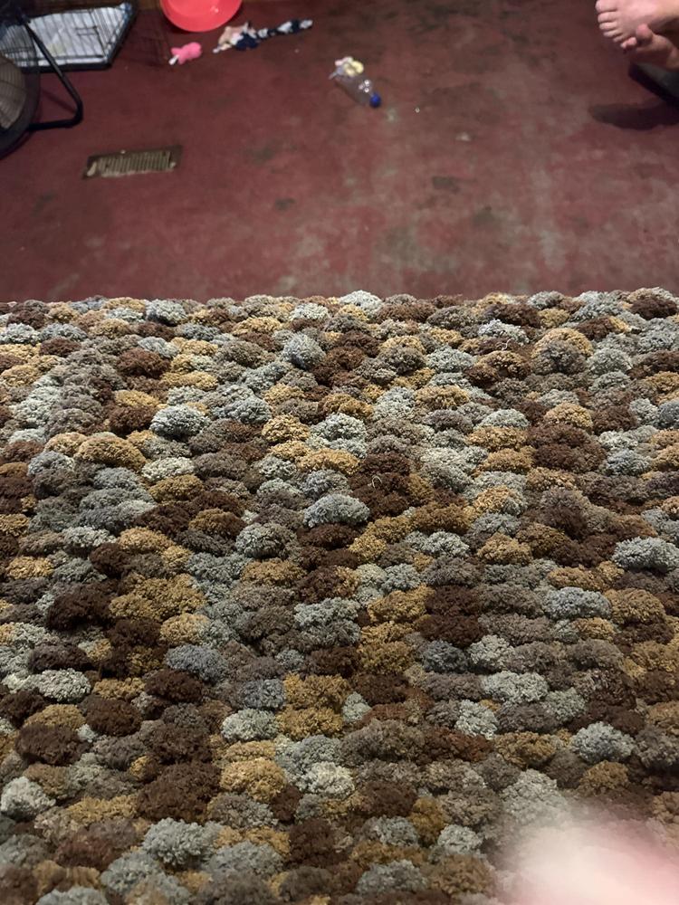 63" - #7 Chunky Blanket Loom™ - For 2cm-3/4" thick yarn - Customer Photo From Rebecca A