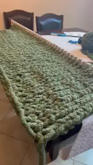 Chunky Blanket Loom - "The Beyond Extreme" The Longest Stock Chunky Blanket Loom - Customer Photo From Jennifer Frunzi