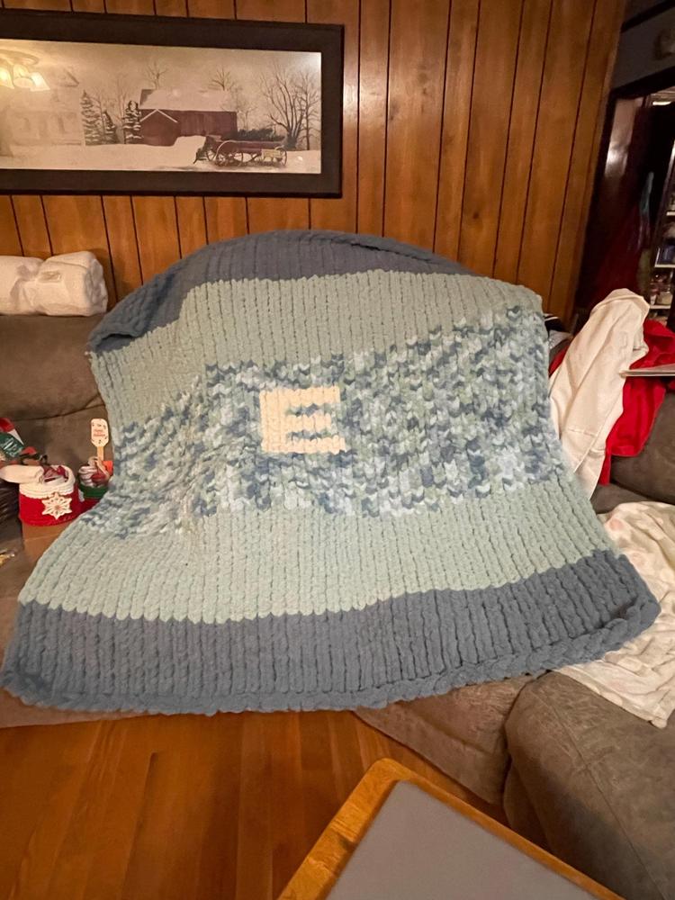 Personalize your Blankets - Graph Kit - NO VIDEOS - Customer Photo From Tonita B