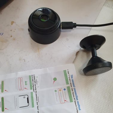 1080p HD Magnetic Wifi Camera - Customer Photo From Granados