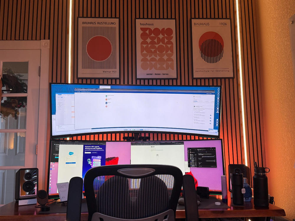Slatpanel® Glow Flexible LED Light Strip Pack - Customer Photo From George L.
