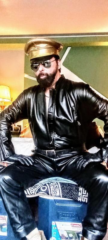 Cool Style Lamb Skin Leather Jumpsuit - Customer Photo From Mark Cooke