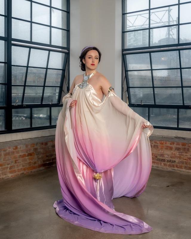 Padme Lake Cosplay Padme Amidala Nightgown Outfit Padme Twilight