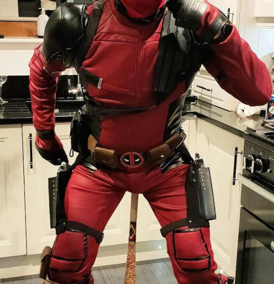 Deadpool 2 Deadpool Suit Oufit Halloween Costume For Males Females Hal –  Coshduk