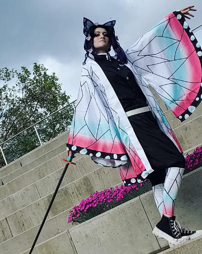 Shinobu Cosplay Costume Halloween Carnival Suit - Customer Photo From Grimm