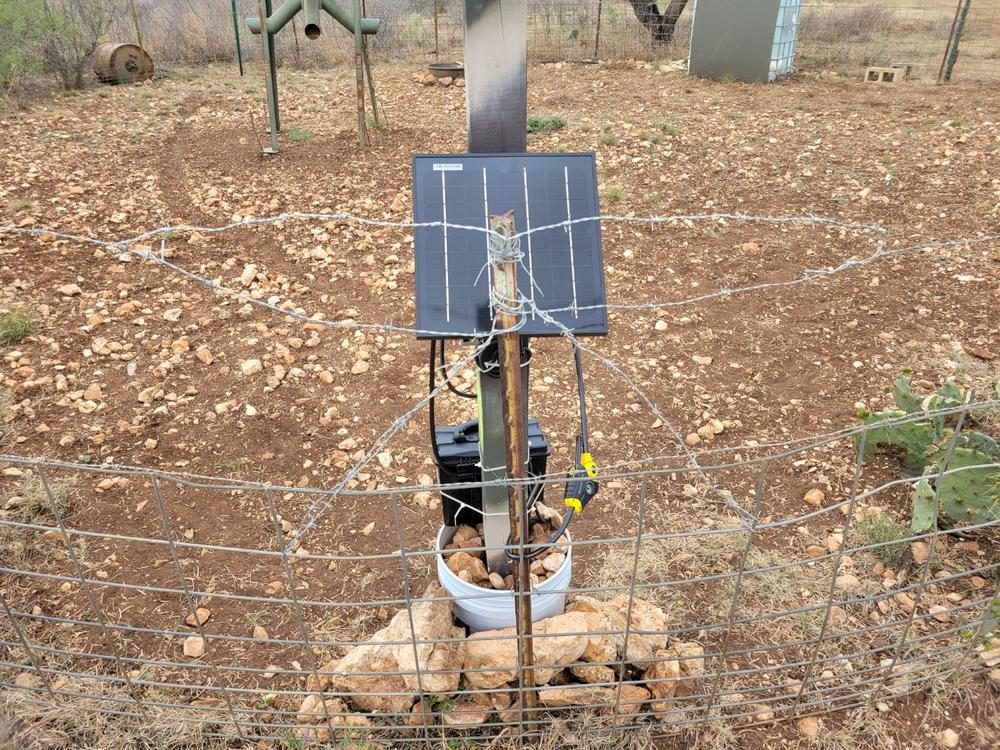 Solar Panel 10 Watts - Customer Photo From James Atkins