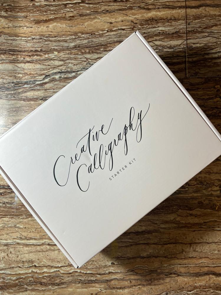 Beginner Calligraphy Starter Kit - Customer Photo From Amun Grewall