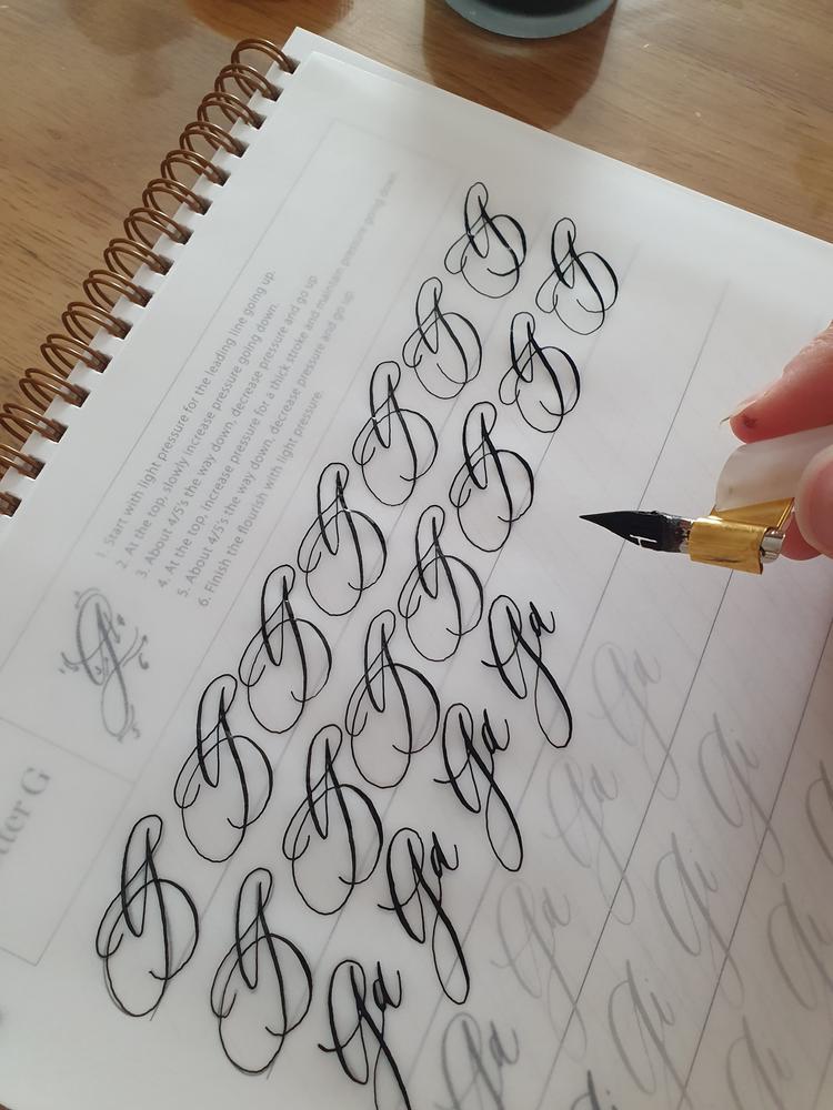 Calligraphy Practice Pad 9x12 - Meininger Art Supply