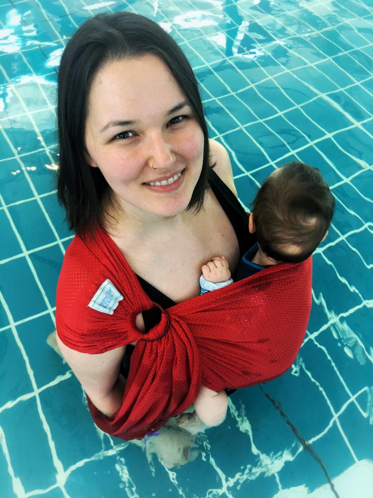 Swim hot sale sling baby