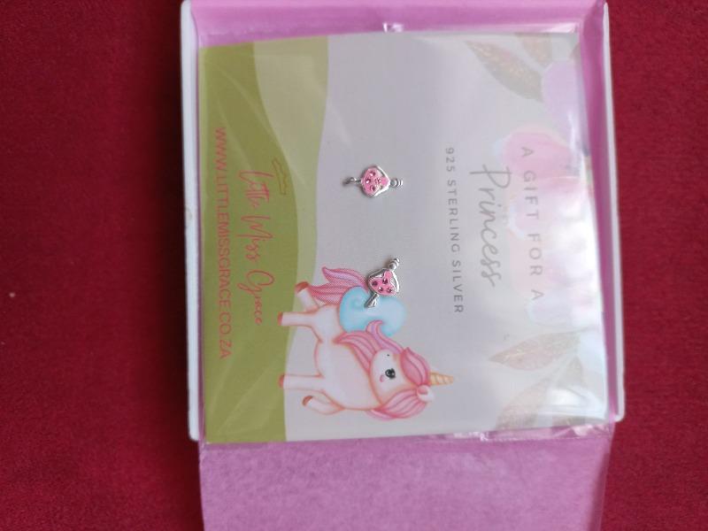 MG280-C43203 - Childrens 925 Sterling Silver Ballet ear stud earrings, Size 6x11mm - Customer Photo From Sherasade Ebrahim
