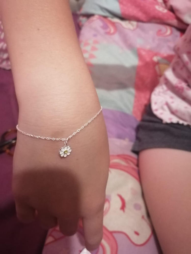 MG293-C27559 - 925 Sterling Silver Flower hoops, 12mm hoops - Customer Photo From Tallyn Morgan Graaff