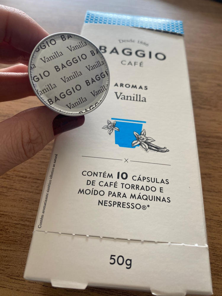 Baggio Aromas Vanilla - 10 Cápsulas - Customer Photo From Gisele Nogueira