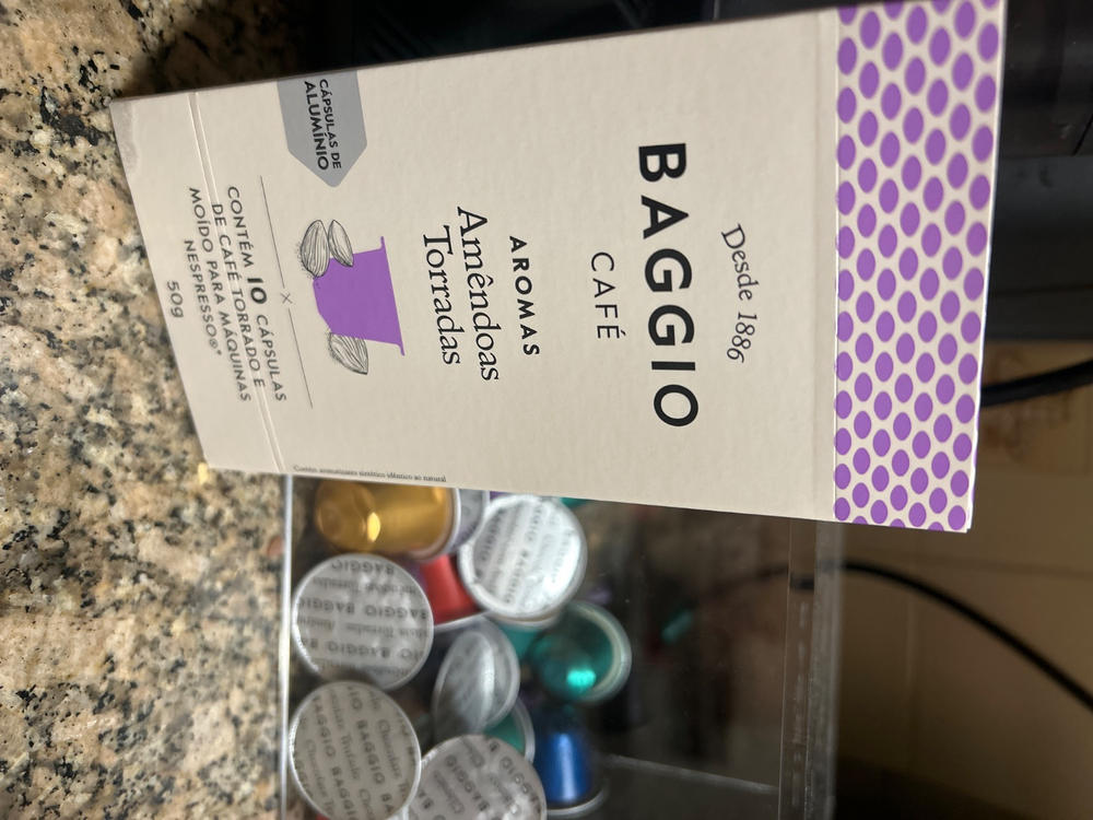 Baggio Aromas Amêndoas Torradas - 10 Cápsulas p/ Nespresso* - Customer Photo From Pedro Linhares