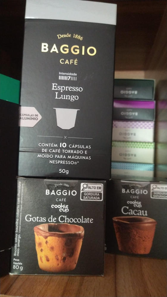 Kit Baggio Café Cápsulas + Cookie Cups - Customer Photo From ADEMIR GAMA TAVARES