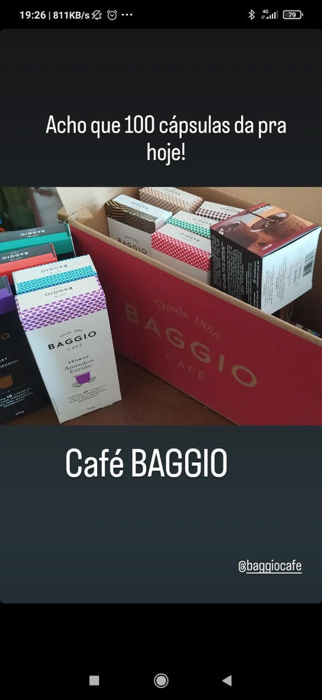 Kit Baggio Café Cápsulas + Cookie Cups - Customer Photo From André Manhani