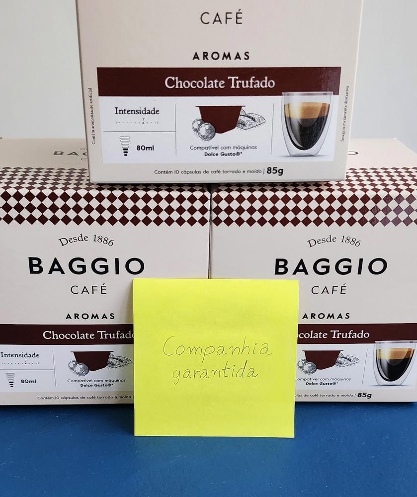 Baggio Aromas Chocolate Trufado - 10 Cápsulas para Dolce Gusto* - Customer Photo From Felipe Persona