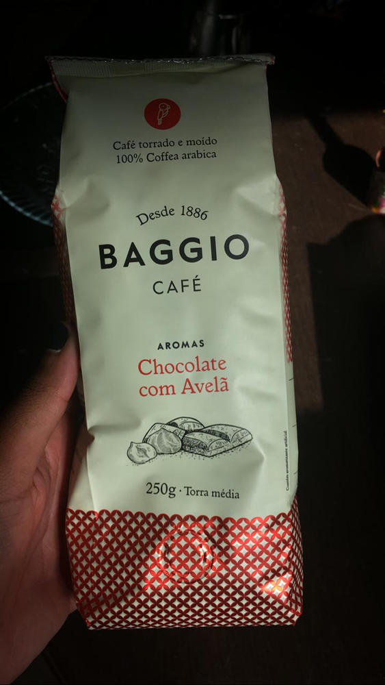 Baggio Aromas Chocolate com Avelã - 250g - Assinatura 15% OFF - Customer Photo From aline germano