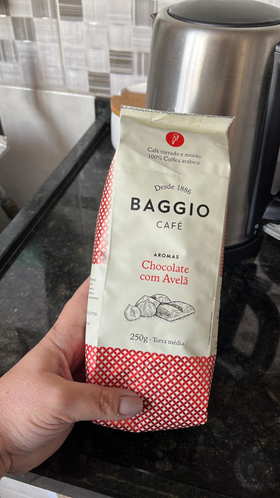 Baggio Aromas Chocolate com Avelã - 250g - Assinatura 15% OFF - Customer Photo From Adila NOGUEIRA