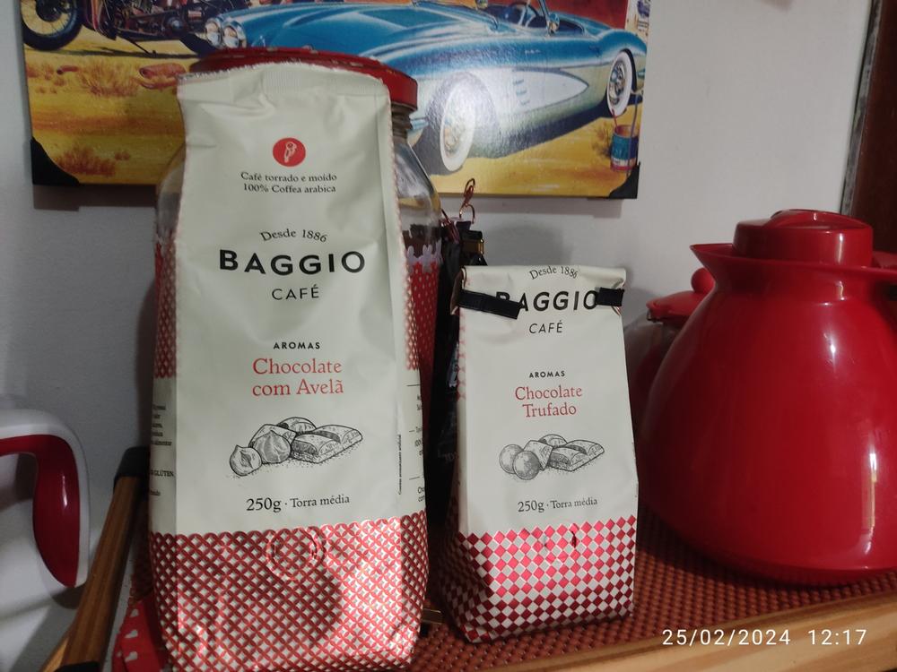 Baggio Aromas Chocolate com Avelã - 250g - Assinatura 15% OFF - Customer Photo From Márcia Maria Santiago Brandão